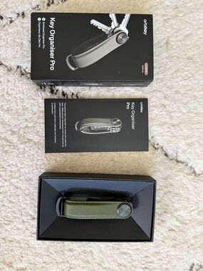 NWT Orbitkey Key Organiser Pro - Olive Green